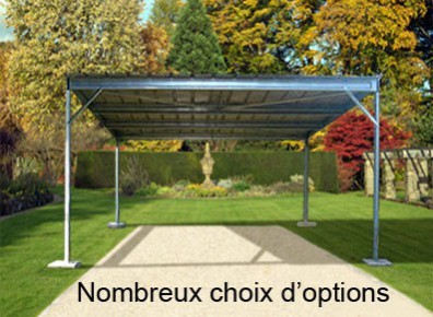 Carports métal pas chers modulables